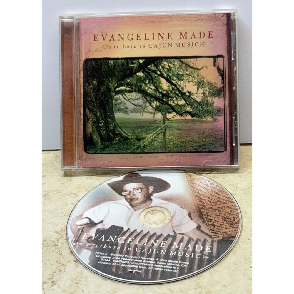 Evangeline Made A Tribute To Cajun Music CD 14 Tracks 2002